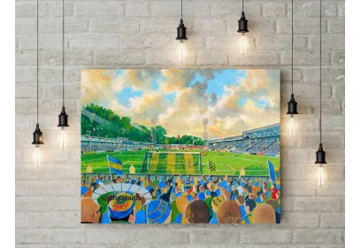 Shrewsbury Town FC Gay Meadow Stadium Wall Art Canvas